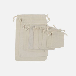 Bolsa de Lona Resistente y Ecológica con Cordón Ajustable de Amana Textiles para Uso en Exteriores, Producción Personalizada al por Mayor para Venta al por Menor y Eventos - Product Image 3