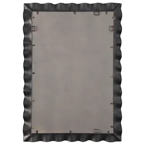 Gold Plated <b>Rectangular</b> Wall <b>Mirror</b> With Irregular Frame Glam Home Decor Entryway Accent <b>Mirror</b> - Product Image 6