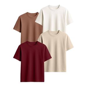 T-shirt homme à manches courtes en coton biologique, avec poche, qualité supérieure, doux, vente en gros - Product Image 3