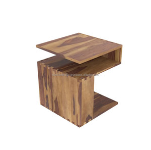 Mesa rústica de estilo moderno de madera diseñada para la versatilidad y el atractivo atemporal en la decoración de su hogar - Product Image 4