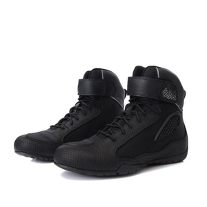 TAFETTA INDUSTRIES Ankle Motorcycle Leather Shoes Breathable Road Racing <b>High</b> Quality Motorbike Riding Shoes - Product Image 1