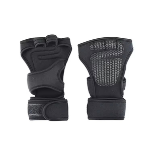 Protège-mains antidérapants pour haltérophilie avec sangles de soutien pour les poignets, pour la gym, l'entraînement et le fitness, vente en gros usine - Product Image 5