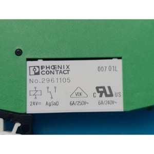 Phoenix Contact 2966029 + PLC-BSC-24UC/21ใช้เป็นชิ้นส่วนอุปกรณ์เซมิคอนดักเตอร์รุ่นเก่า - Product Image 2