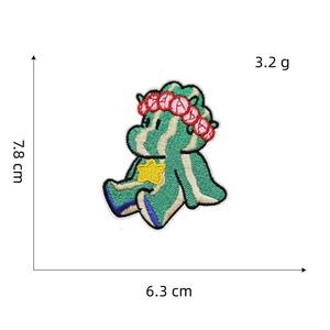 Factory OEM Personalized Embroidered <b>Patches</b> for Clothing Jackets Jeans Hats Caps Bags Custom Logo Iron <b>On</b> <b>Sew</b> <b>On</b> Hook Loop - Product Image 5
