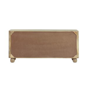 Aparador Vandana Prime Astra de madera de mango y caña - Product Image 4