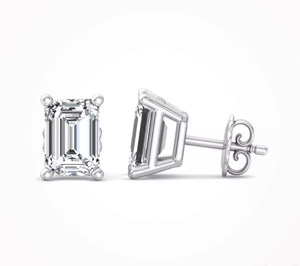 Custom Lab Grown Diamond <b>Stud</b> <b>Earrings</b> 14K 18K Solid Gold Personalized Bespoke Fine Jewelry <b>Earring</b> for Men Women Certified - Product Image 4