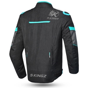 Veste textile de moto à séchage rapide, respirante, imperméable, en Cordura, pour hommes. - Product Image 2