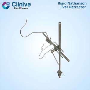 เครื่องมือผ่าตัดแบบใช้ซ้ำได้คุณภาพสูง รุ่น Rigid Nathanson Liver Retractor - Product Image 3