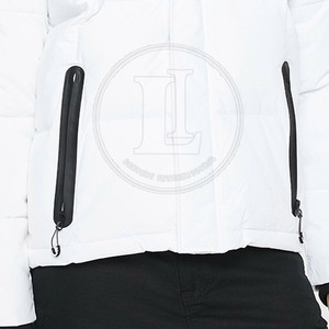 <b>Men</b> <b>Winter</b> Puffer Jacket Cold Weather <b>Coat</b> Casual Fashion Durable Comfort Front Logo - Product Image 5