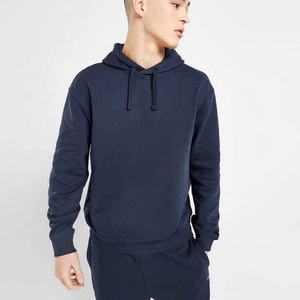 Ensemble de survêtements unisexes personnalisés en molleton brodé écologique de haute qualité pour homme, coupe classique, avec sweat à capuche et pantalon de survêtement - Product Image 3