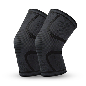 Genouillères de musculation en néoprène renforcées à double couture, protection professionnelle haute résistance, genouillères de compression pour les genoux - Product Image 5