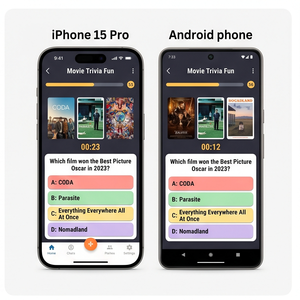 Application de quiz Royalcraft – Jeux de quiz, tests de connaissances, défis amusants et plateforme de quiz éducatif pour iOS/Android et MAC - Product Image 2