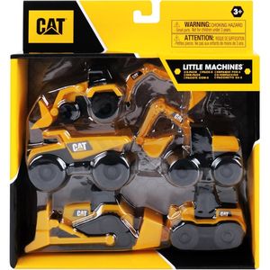 Para Maquinas de Construcción Cat, Paquete de 5 Adornos para Pasteles, Otros Vehículos de Juguete - Product Image 4