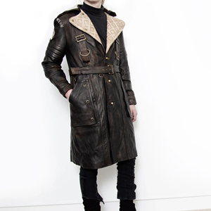 Abrigo de Cuero para Hombre de Alta Calidad, Chaqueta de Cuero Genuino Elegante, Proveedor de Moda con Logotipo Personalizado al por Mayor, Nueva Llegada 2026 - Product Image 2