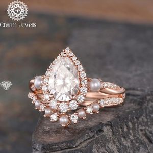 Charm Jewells IGI Certified 3 GM <b>Silver</b> Gold Plated Cushion Cut Moissanite <b>Eternity</b> Band <b>Ring</b> Prong Setting Women's Classic <b>Ring</b> - Product Image 3