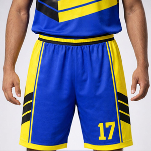 Pantalones Cortos de Jersey Reversibles, Transpirables, Conjuntos Sólidos, Sublimación Completa Personalizada, Secado Rápido, Antibacterianos, para Baloncesto de Verano - Product Image 6