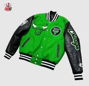 Chaqueta Varsity con Parches Personalizados OEM/ODM, 100% Lana, Estilo Urbano, Ligera, Unisex, Fabricante OMIKA - Product Image 4