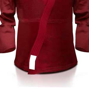 Kimono de Jiu Jitsu Más Vendido, Uniforme Personalizado de BJJ, Uniformes de BJJ de Poliéster/Algodón Transpirables y Duraderos de Color Sólido para Adultos - Product Image 3