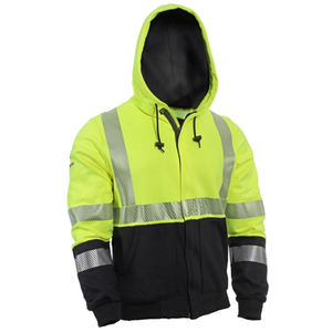Sudadera de Seguridad Impermeable ANSI Clase 3 de Alta Calidad para Hombre, Marca Mangoes, con Logotipo Personalizado para Trabajo y Deportes - Product Image 1