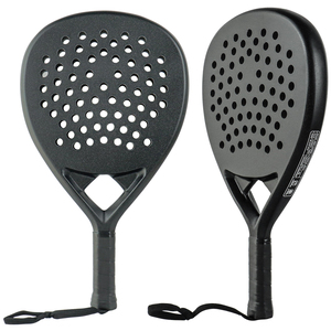 Raqueta de Pádel de Alta Calidad con Núcleo de Fibra de Carbono 12K, Acabado de Lija de Espuma Elite, Cabeza en Forma de Diamante, 45CM, 350-370g, Ecológica - Product Image 1