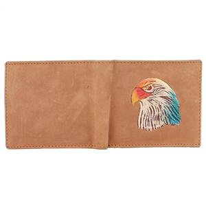 Portefeuille pour homme en cuir véritable de luxe, design fin, porte-cartes et compartiment à monnaie, idéal pour un usage quotidien, en vente - Product Image 1