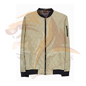 Blouson bomber léger pour homme avec fermeture éclair, coupe-vent et résistant à l'eau, design élégant, veste d'hiver - Product Image 5