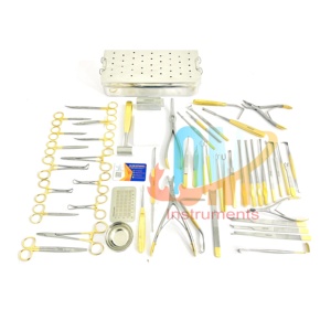 Juego de Instrumentos de Rinoplastia de Acero Inoxidable de Grado Médico con Certificación ISO/CE, Reutilizable, Kit de Tijeras Nasales de 23 Piezas, Instrumentos OldMed - Product Image 2