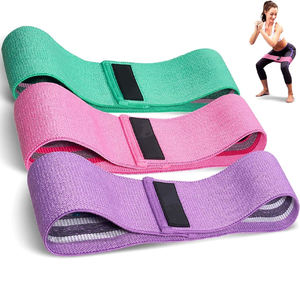 Bandas de resistencia para ejercicios con logo personalizado, banda elástica para cadera de tela de poliéster, banda para glúteos, gimnasio, fitness, resistencia, ecológica - Product Image 1