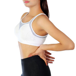 Sujetador Deportivo Elegante de Alta Sujeción con Logotipo Frontal, Tejido de Secado Rápido y Tirantes Traseros Ajustables para Entrenamientos en el Gimnasio - Product Image 4