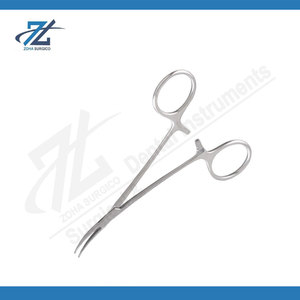 Pinzas Hemostáticas Mosquito de Acero Inoxidable, Pinza Quirúrgica Recta y Curva para Control de Vasos Sanguíneos, Uso Hospitalario - Product Image 3