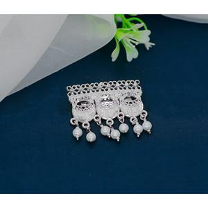Factory Supply Indian Silver Plated <b>Brooches</b> <b>Pins</b> For Women Fashion <b>Brooch</b> Best Selling Hijab <b>Pins</b> Wedding, Engagement Gifts - Product Image 2