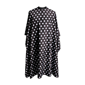 Cape de Coiffure Professionnelle de Haute Qualité, Imperméable, Motif Flammes Vintage, Col Élastique Ajustable pour Barbier - Product Image 1