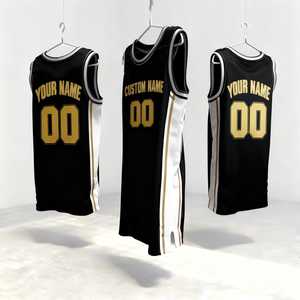 Camiseta de Baloncesto Personalizada, Camiseta de Baloncesto con Nombre y Número Bordados para Hombre y Mujer - Product Image 3