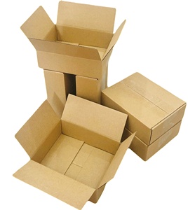 Cajas de Cartón Corrugado de 3mm Reciclables Personalizadas, Autoarmables, con Logotipo Impreso, para Empaque de Alimentos, Transporte Aéreo y Marítimo - Product Image 6