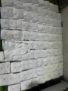 Débardeur court pour femme sans manches, broderie de perles coquillage, 100% coton côtelé, style décontracté d'été, fait main, vente en gros - Product Image 6