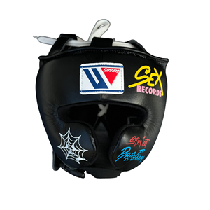 Conjunto de Boxeo Personalizado de Cuero Genuino con Cordones, Transpirable, que Absorbe la Humedad, de Secado Rápido, con Parches Cruzados Coloridos, para Artes Marciales - Product Image 6