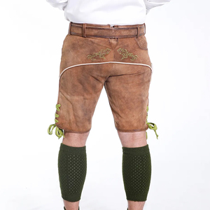 Pantalones Cortos Lederhosen Bávaros para Hombre, Fabricación de Fábrica, Personalizados, Hechos en Pakistán, Más Vendidos - Product Image 2