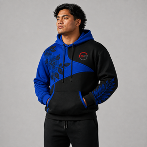 Sweat à capuche brodé pour homme à prix abordable, logo personnalisé, en molleton de coton doux, chaud et respirant, style décontracté streetwear pour homme - Product Image 3