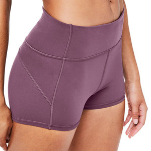 Nouveau short décontracté pour femme, coupe slim, taille haute élastique, avec cordon de serrage, patchwork, doux, pour l'été - Product Image 5
