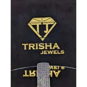 Hip Hop Style Iced Square Ring with VVS Moissanite Diamonds Luxury Bling Jewelry Piece by Trisha Jewels - Product Image 1