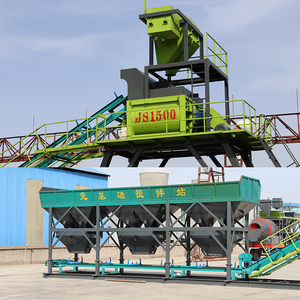 Mixer beton kontrol otomatis, pabrik Batch beton kecil Plantself Loading - Product Image 5