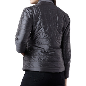 Chaqueta de invierno cálida para mujer, con calefacción, aislante, desmontable, para exteriores, informal, con cuello alto, estilo urbano, OEM - Product Image 2