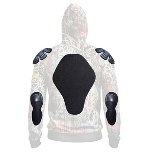 Veste à capuche de moto entièrement doublée en polaire, Textile de moto, sweat à capuche en polaire, coque de moto, meilleur pilote de protection - Product Image 5