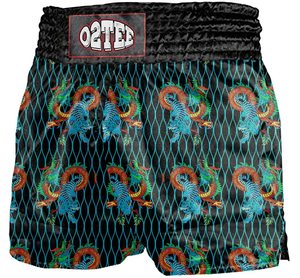 <b>Men</b> Muay Thai <b>Shorts</b> Satin Print Elastic Waist Training Gym Kickboxing Lightweight Top top <b>mens</b> muay thai martial - Product Image 3