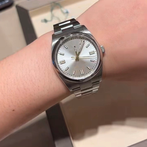 Reloj de pulsera Sk C Sliver 904L para parejas, regalo, 36mm/41mm, reloj mecánico automático para hombre, esfera moderna 3230, reloj informal para parejas. - Product Image 4