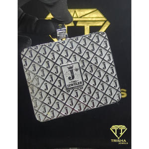 GOOD LANDING RECOVERY Pendentif Logo Aigle en Argent Sterling 925 avec Diamant Moissanite VVS Étincelant par Trisha Jewels - Product Image 5