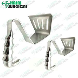 Pilling Davidson-escarificador de acero inoxidable, 3,5 ", Retractor Davidson, logo de cliente quirúrgico Hasni - Product Image 6