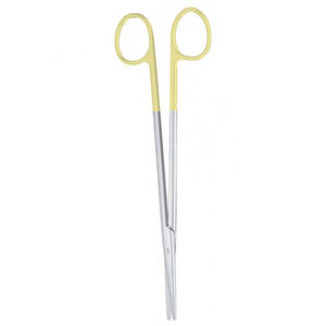 Ciseaux chirurgicaux Metzenbaum de qualité supérieure, TC demi-or, ciseaux chirurgicaux fins, bords droits et arrondis, ciseaux médicaux OEM - Product Image 5