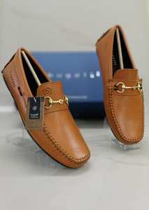 Mocassins plats décontractés pour hommes, grande taille, à lacets, imprimés, en cuir véritable, légers, anti-odeur - Product Image 5