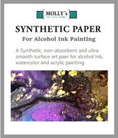 Papier synthétique noir A4 200 g/m² en gros pour peinture à l'encre à l'alcool